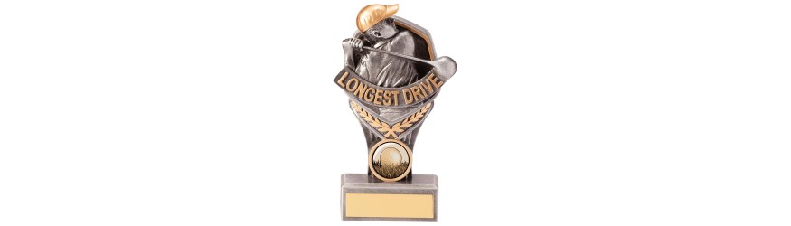 FALCON GOLF LONGEST DRIVE AWARD - 4 SIZES - 14CM TO 24CM FALCON GOLF LONGEST DRIVE AWARD - 4 SIZES - 14CM TO 24CM